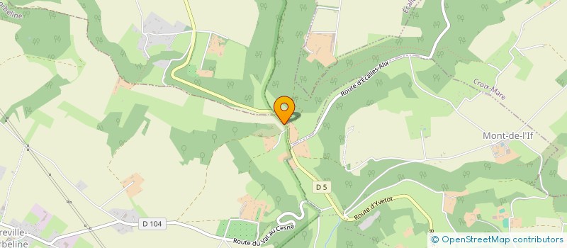 localisation de l'entreprise COMMUNE D'ETOUTTEVILLE  ETOUTTEVILLE