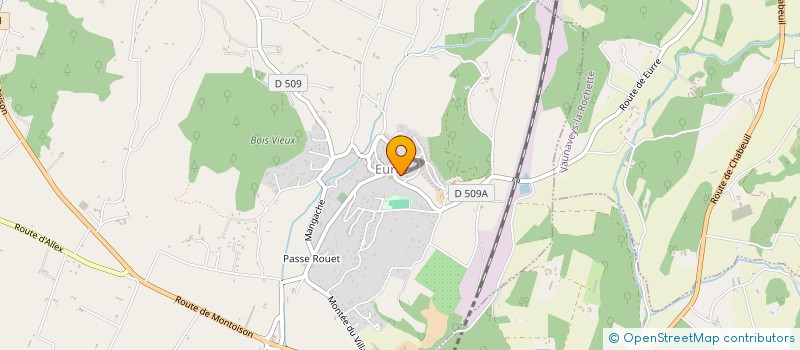 localisation de l'entreprise COMMUNE D EURRE à EURRE