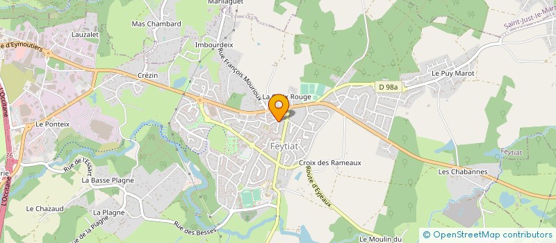 localisation de l'entreprise COMMUNE D'EYJEAUX à EYJEAUX