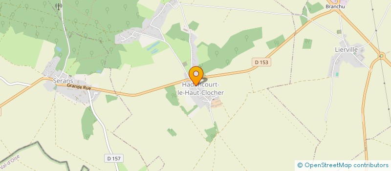 localisation de l'entreprise COMMUNE D'HADANCOURT LE HAUT CLOCHER  HADANCOURT-LE-HAUT-CLOCHER