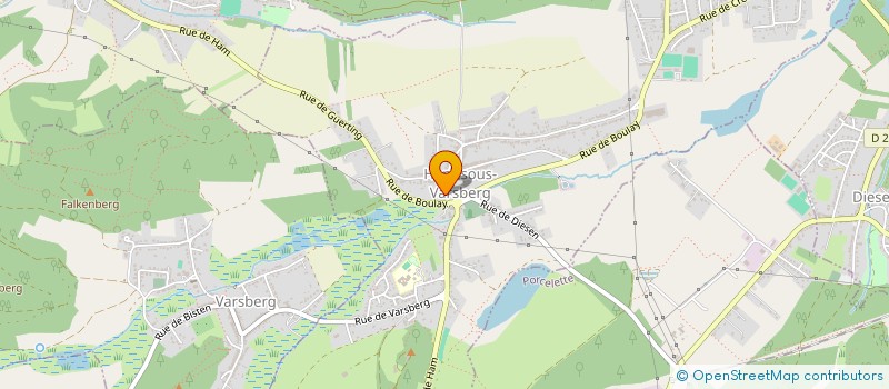 localisation de l'entreprise COMMUNE D HAM SOUS VARSBERG  HAM-SOUS-VARSBERG