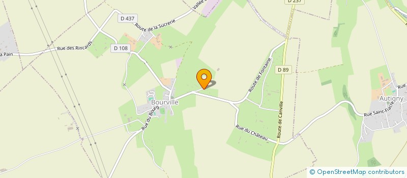 localisation de l'entreprise COMMUNE D'HEBERVILLE  HEBERVILLE