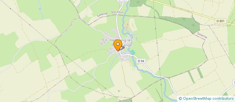localisation de l'entreprise COMMUNE D HELLERING LES FENETRANGE  HELLERING-LES-FENETRANGE