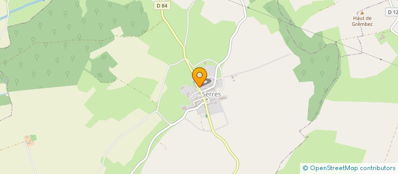 localisation de l'entreprise COMMUNE D HENAMENIL  HENAMENIL