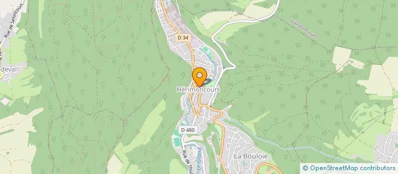 localisation de l'entreprise COMMUNE D'HERIMONCOURT  HERIMONCOURT