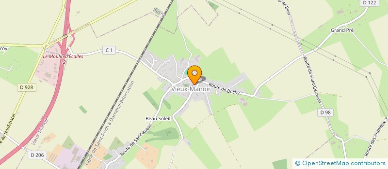 localisation de l'entreprise COMMUNE D'HERONCHELLES  HERONCHELLES