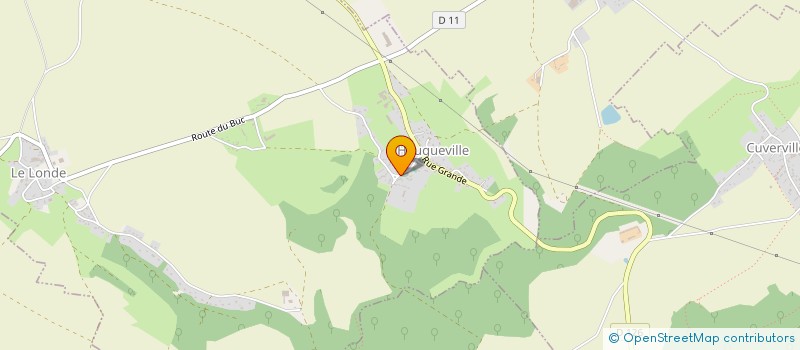 localisation de l'entreprise COMMUNE D'HEUQUEVILLE  HEUQUEVILLE