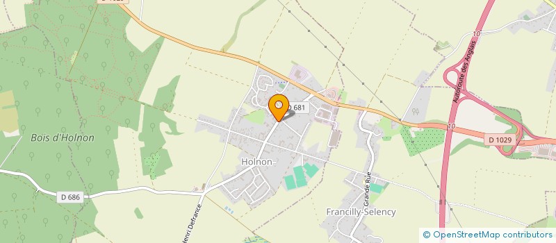 localisation de l'entreprise COMMUNE D'HOLNON  HOLNON