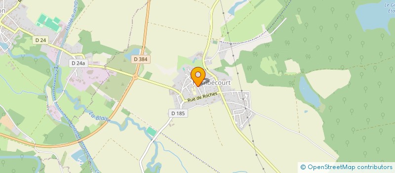 localisation de l'entreprise COMMUNE D'HUMBECOURT à HUMBECOURT