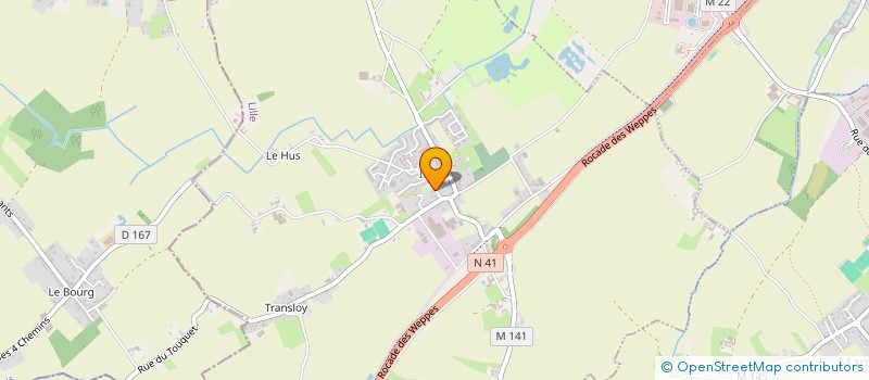 localisation de l'entreprise COMMUNE D ILLIES  ILLIES