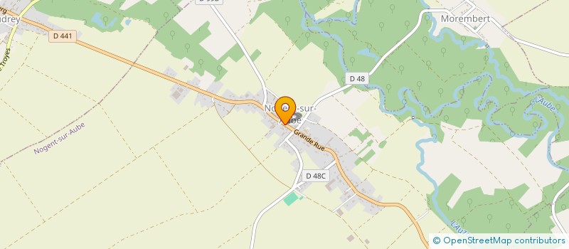 localisation de l'entreprise COMMUNE D'ISLE-AUBIGNY  ISLE-AUBIGNY