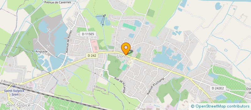 localisation de l'entreprise COMMUNE D'IZON  IZON