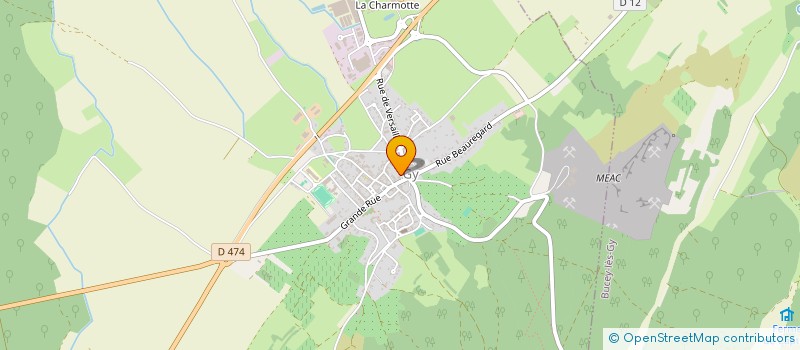 localisation de l'entreprise COMMUNE D OISELAY ET GRACHAUX  OISELAY-ET-GRACHAUX