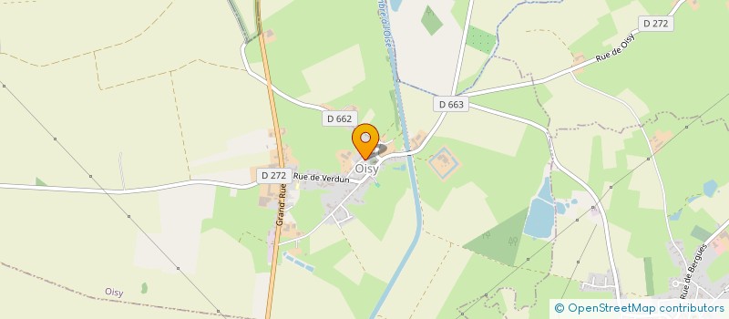 localisation de l'entreprise COMMUNE D'OISY à OISY