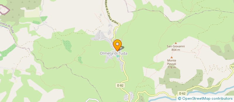 localisation de l'entreprise COMMUNE D OLMETA DI TUDA à OLMETA-DI-TUDA
