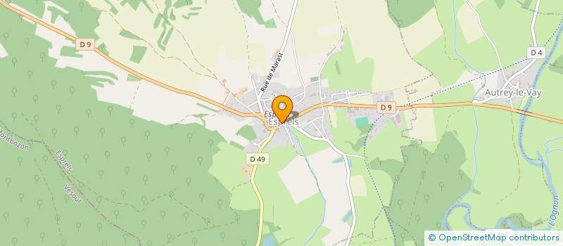 localisation de l'entreprise COMMUNE D ORICOURT  ORICOURT