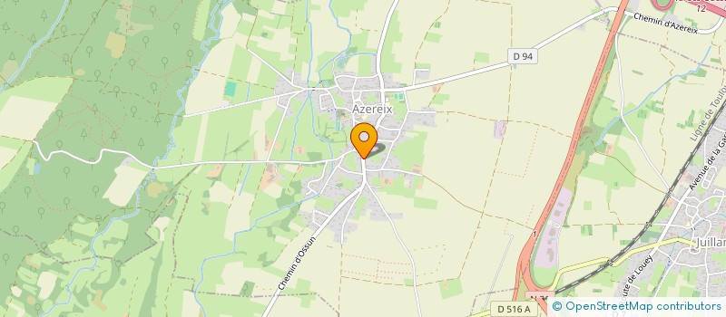 localisation de l'entreprise COMMUNE D ORINCLES  ORINCLES