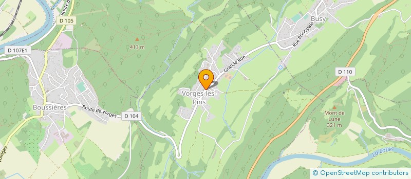 localisation de l'entreprise COMMUNE D'OSSELLE-ROUTELLE à OSSELLE-ROUTELLE