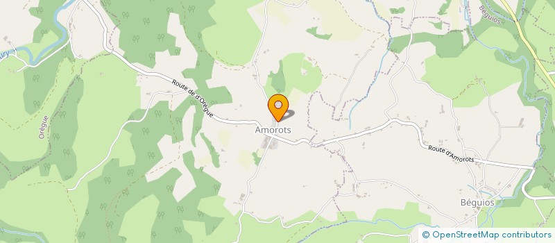 localisation de l'entreprise COMMUNE D'OSTABAT-ASME  OSTABAT-ASME