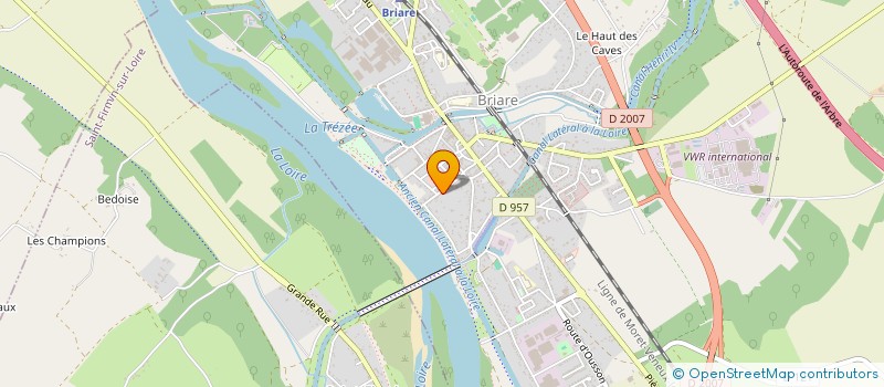 localisation de l'entreprise COMMUNE D OUSSON SUR LOIRE à OUSSON-SUR-LOIRE