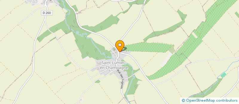 localisation de l'entreprise COMMUNE D'OUTREPONT  OUTREPONT