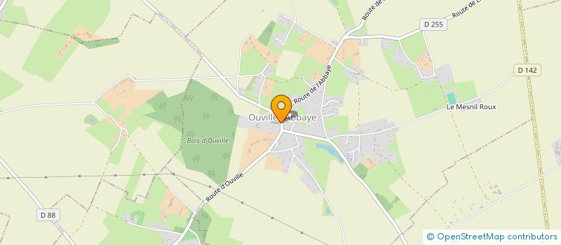 localisation de l'entreprise COMMUNE D'OUVILLE L ABBAYE  OUVILLE-L'ABBAYE