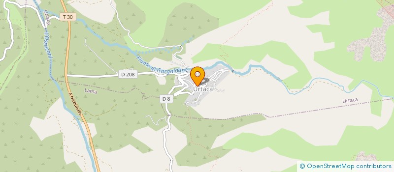 localisation de l'entreprise COMMUNE D URTACA  URTACA