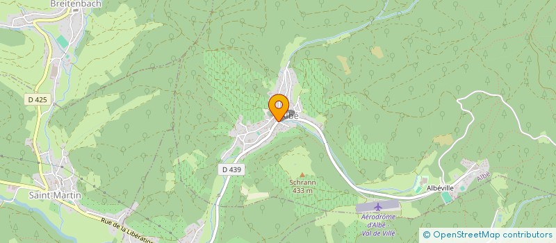 localisation de l'entreprise COMMUNE DE ALBE  ALBE