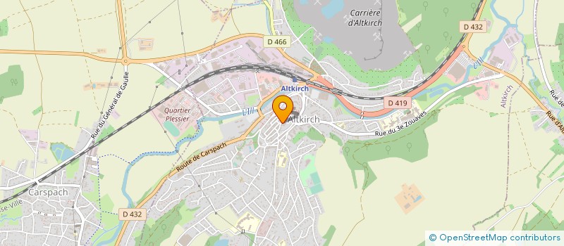 localisation de l'entreprise COMMUNE DE ALTKIRCH à ALTKIRCH