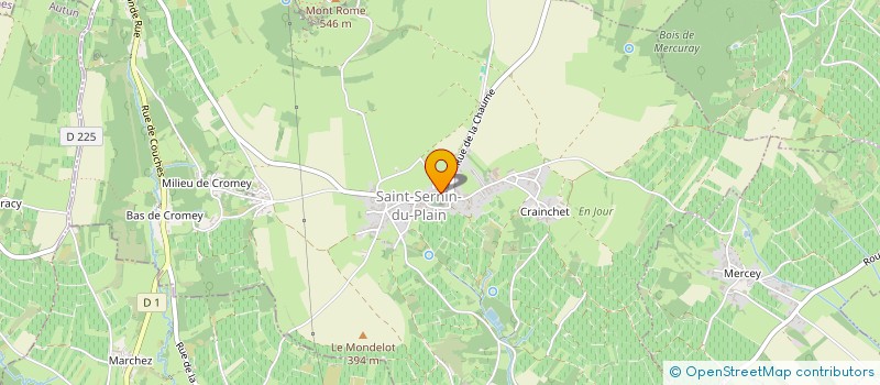 localisation de l'entreprise COMMUNE DE ALUZE  ALUZE