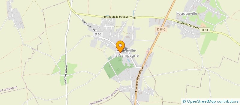 localisation de l'entreprise COMMUNE DE AMFREVILLE-SAINT-AMAND à AMFREVILLE-SAINT-AMAND