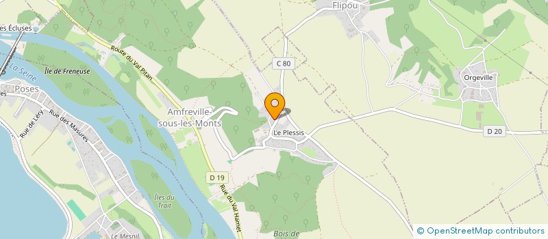 localisation de l'entreprise COMMUNE DE AMFREVILLE SOUS LES MONTS à AMFREVILLE-SOUS-LES-MONTS