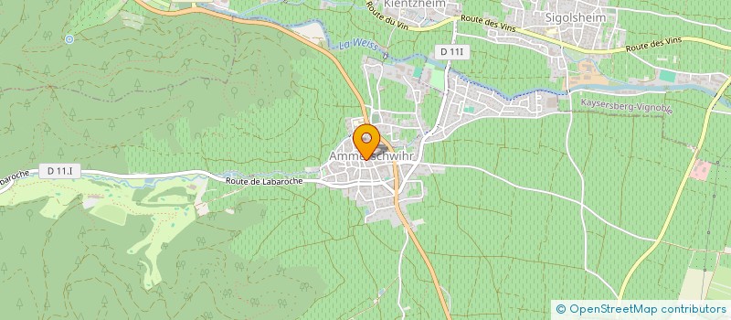 localisation de l'entreprise COMMUNE DE AMMERSCHWIHR à AMMERSCHWIHR