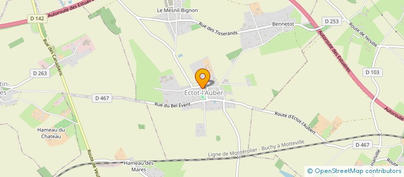 localisation de l'entreprise COMMUNE DE ANCRETIEVILLE SAINT VICTOR  ANCRETIEVILLE-SAINT-VICTOR