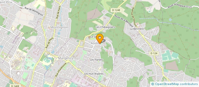 localisation de l'entreprise COMMUNE DE ANDILLY à ANDILLY