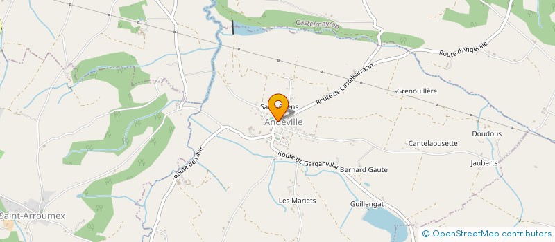 localisation de l'entreprise COMMUNE DE ANGEVILLE  ANGEVILLE