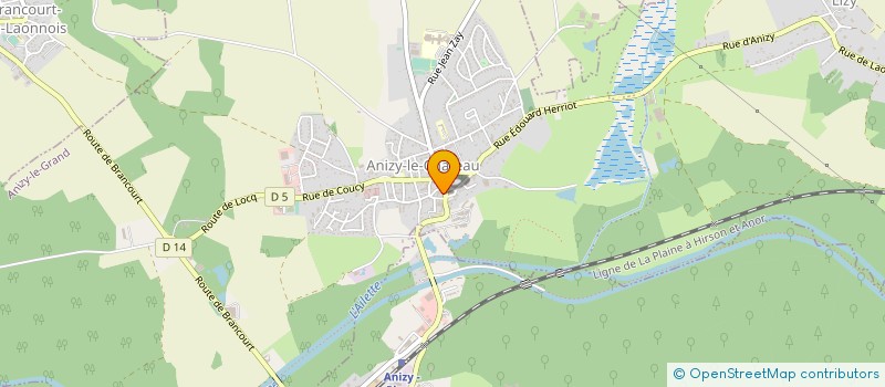 localisation de l'entreprise COMMUNE DE ANIZY-LE-GRAND à ANIZY-LE-GRAND