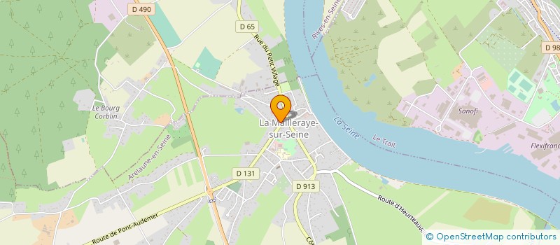 localisation de l'entreprise COMMUNE DE ARELAUNE-EN-SEINE à ARELAUNE-EN-SEINE