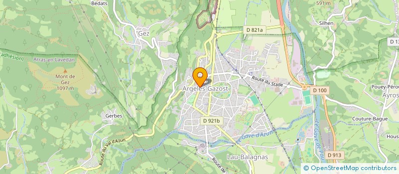 localisation de l'entreprise COMMUNE DE ARGELES GAZOST à ARGELES-GAZOST