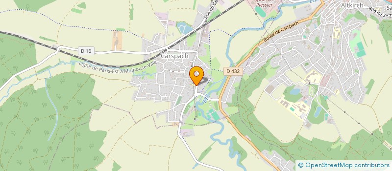 localisation de l'entreprise COMMUNE DE ASPACH à ASPACH