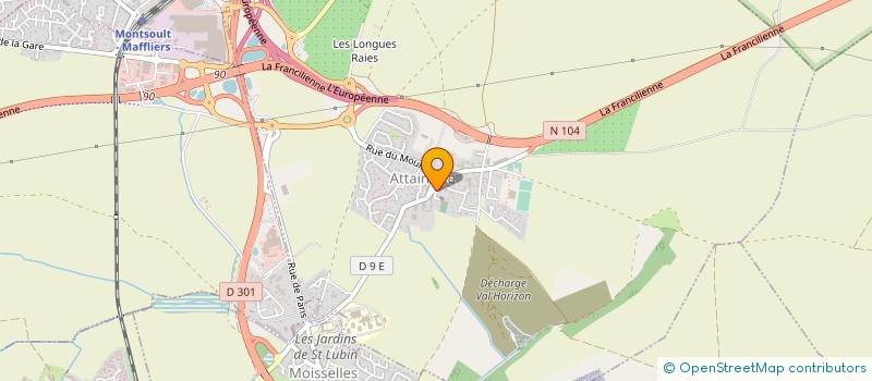 localisation de l'entreprise COMMUNE DE ATTAINVILLE à ATTAINVILLE