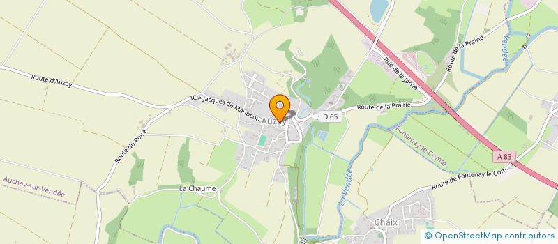 localisation de l'entreprise COMMUNE DE AUCHAY-SUR-VENDEE à AUCHAY-SUR-VENDEE