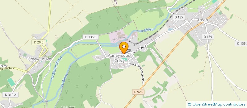 localisation de l'entreprise COMMUNE DE AUNAY SOUS CRECY à AUNAY-SOUS-CRECY