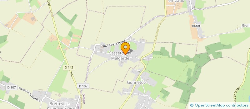 localisation de l'entreprise COMMUNE DE AUPPEGARD  AUPPEGARD