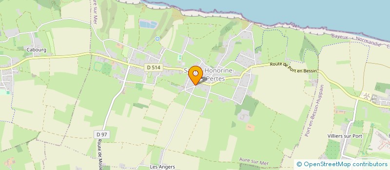 localisation de l'entreprise COMMUNE DE AURE SUR MER  AURE SUR MER