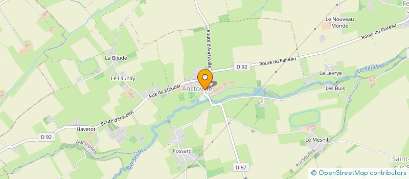 localisation de l'entreprise COMMUNE DE AURSEULLES à AURSEULLES
