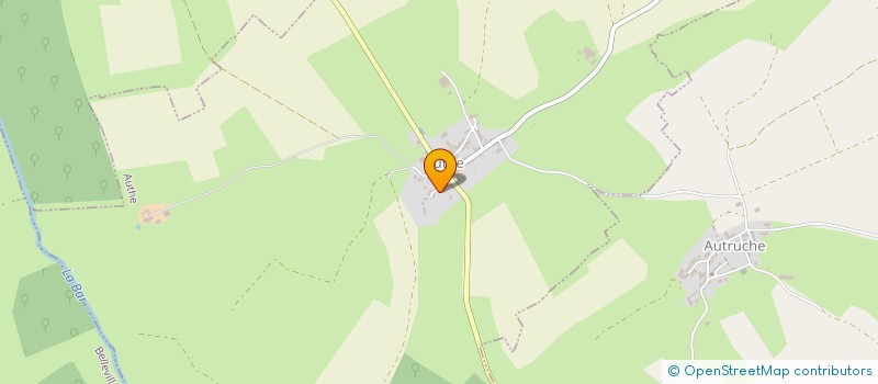 localisation de l'entreprise COMMUNE DE AUTHE  AUTHE