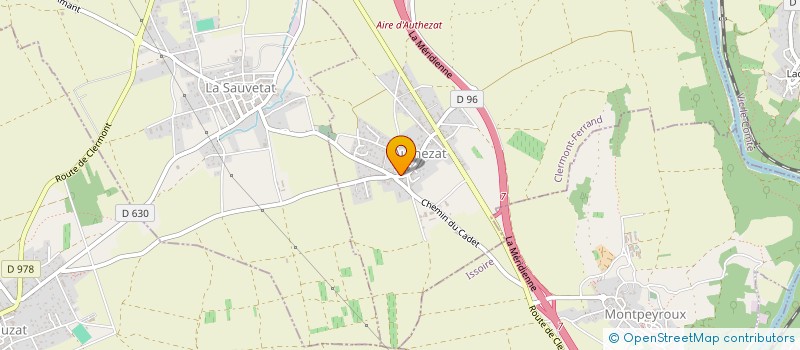 localisation de l'entreprise COMMUNE DE AUTHEZAT  AUTHEZAT