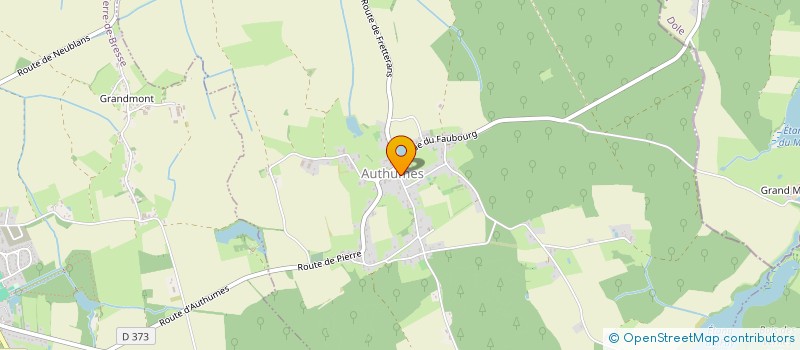 localisation de l'entreprise COMMUNE DE AUTHUMES  AUTHUMES