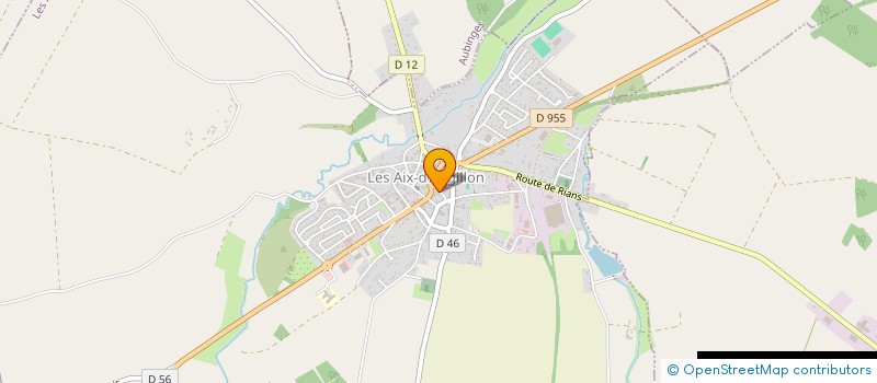 localisation de l'entreprise COMMUNE DE AZY  AZY